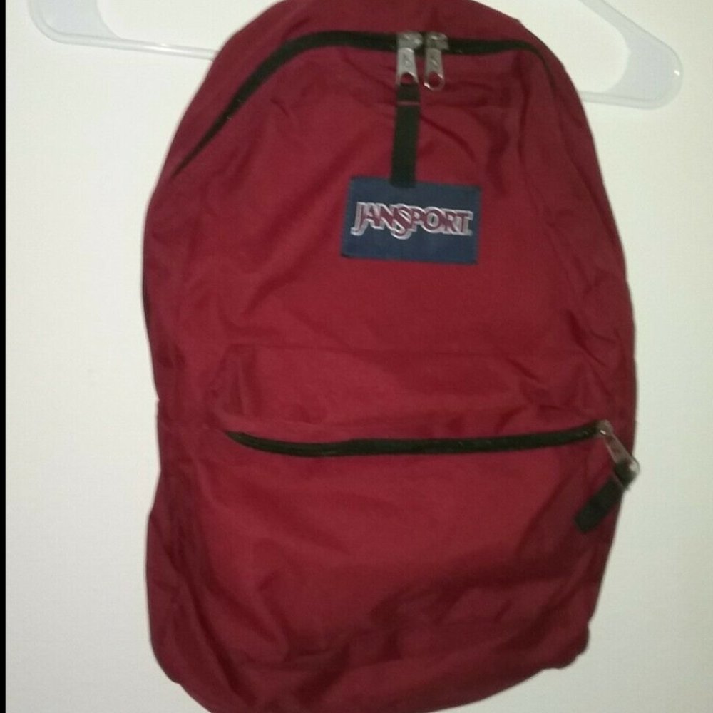 Jansport Backpack Red Used.